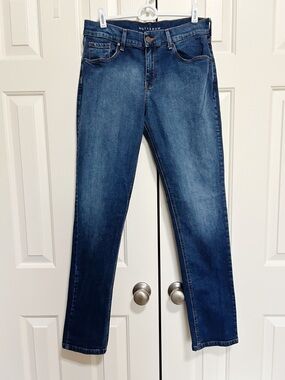 Mott & Bow Boyfriend Jeans 28/32 Classic Quiet Luxury Business Casual Minimalist